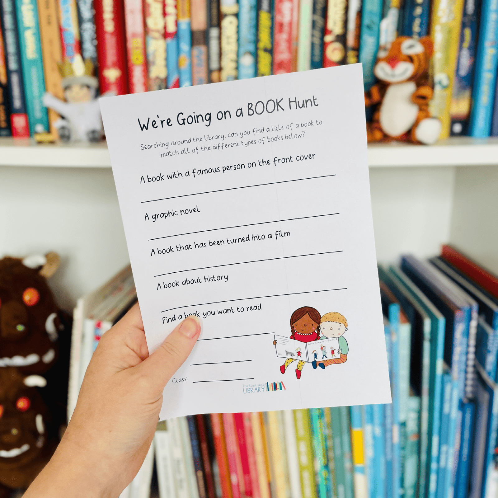 We're Going on a Book Hunt