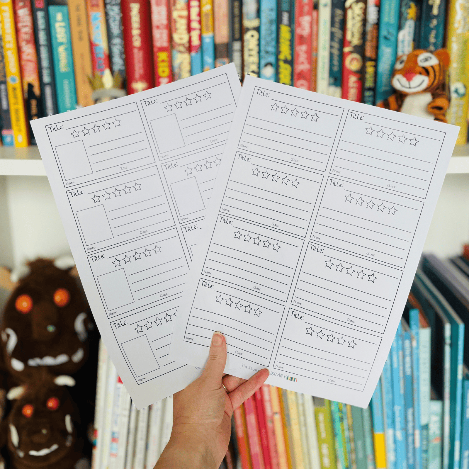 Book Review Cards