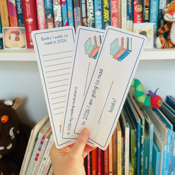 2026 Reading Resolutions Bookmarks